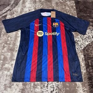 Nike FC Barcelona 22/23 Stadium Home Soccer Jersey Mens 2XL Dri Fit